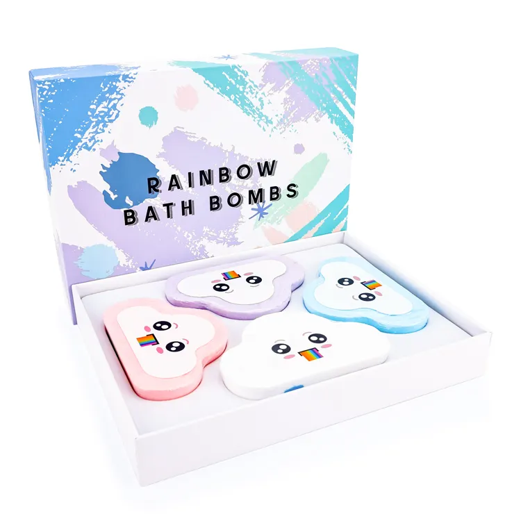 Cloud Fizzy Rainbow Bath Bombs Wholesale