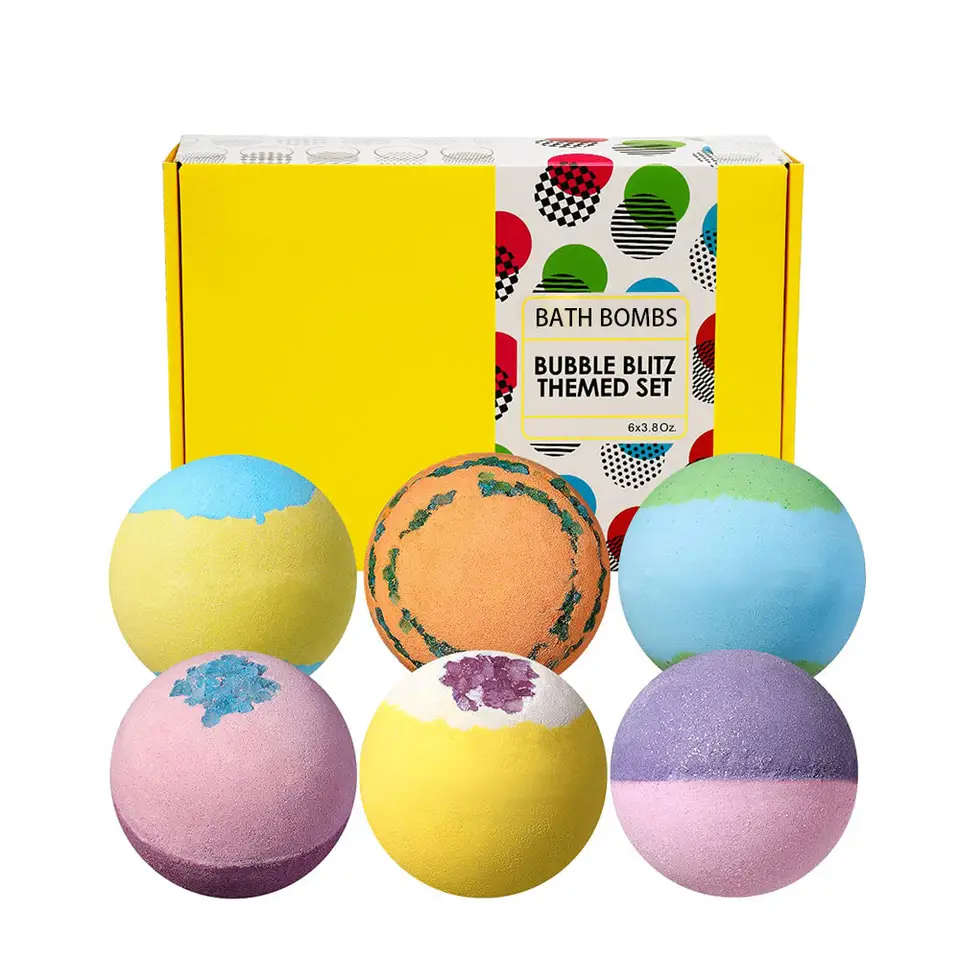 Organic Bath Bomb Gift Set Wholesale