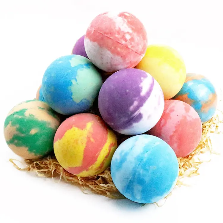 Private Label Colorful Bath Bombs