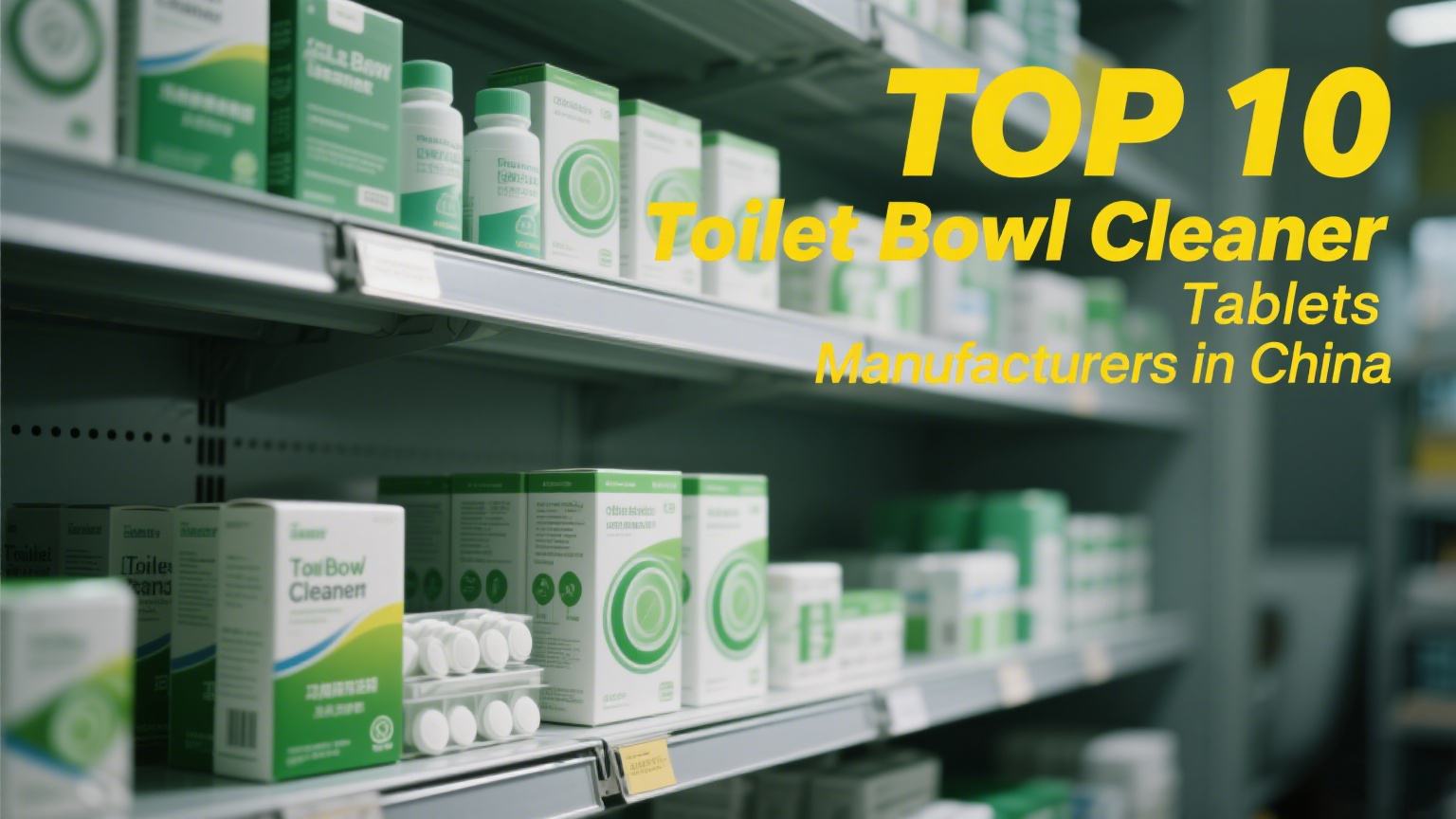 TOP 10 Toilet Bowl Cleaner Tablets Manufacturers in China
