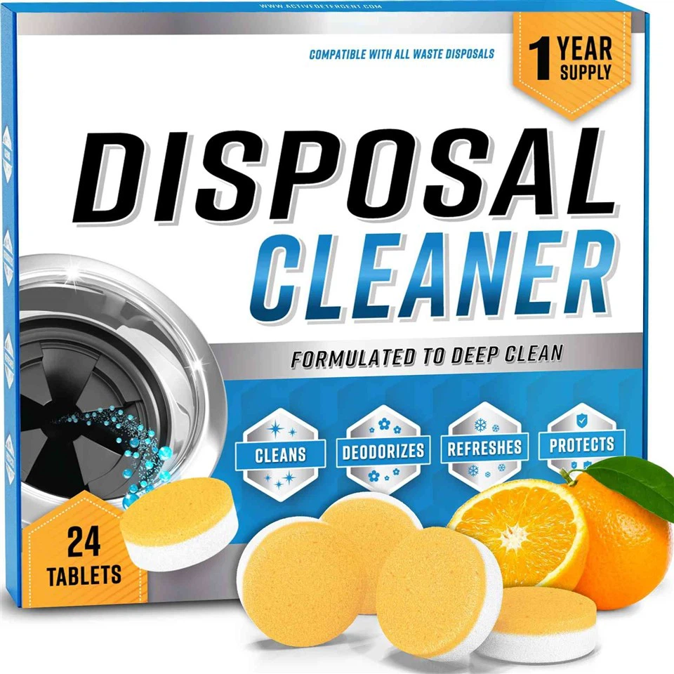 Garbage Disposal Cleaner Deodorizer Tablets