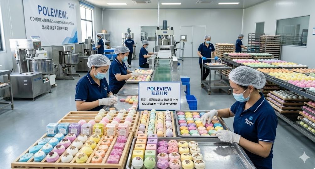 Poleview: Your One-Stop Chinese Bath Bomb & Shower Steamers ODM/OEM Partner