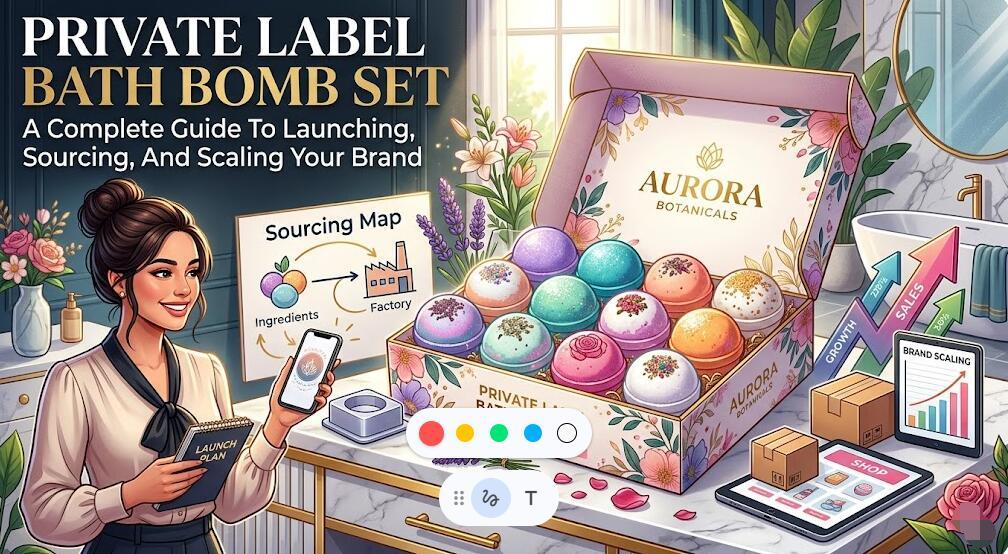 Private Label Bath Bomb Sets: Complete Guide To Launch & Scale