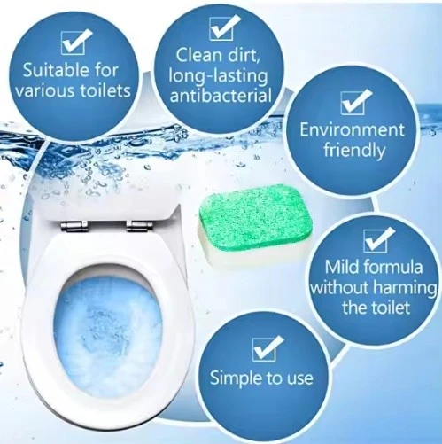 Strong Deodorant Block Toilet Bowl Cleaner Tablet - Image 2