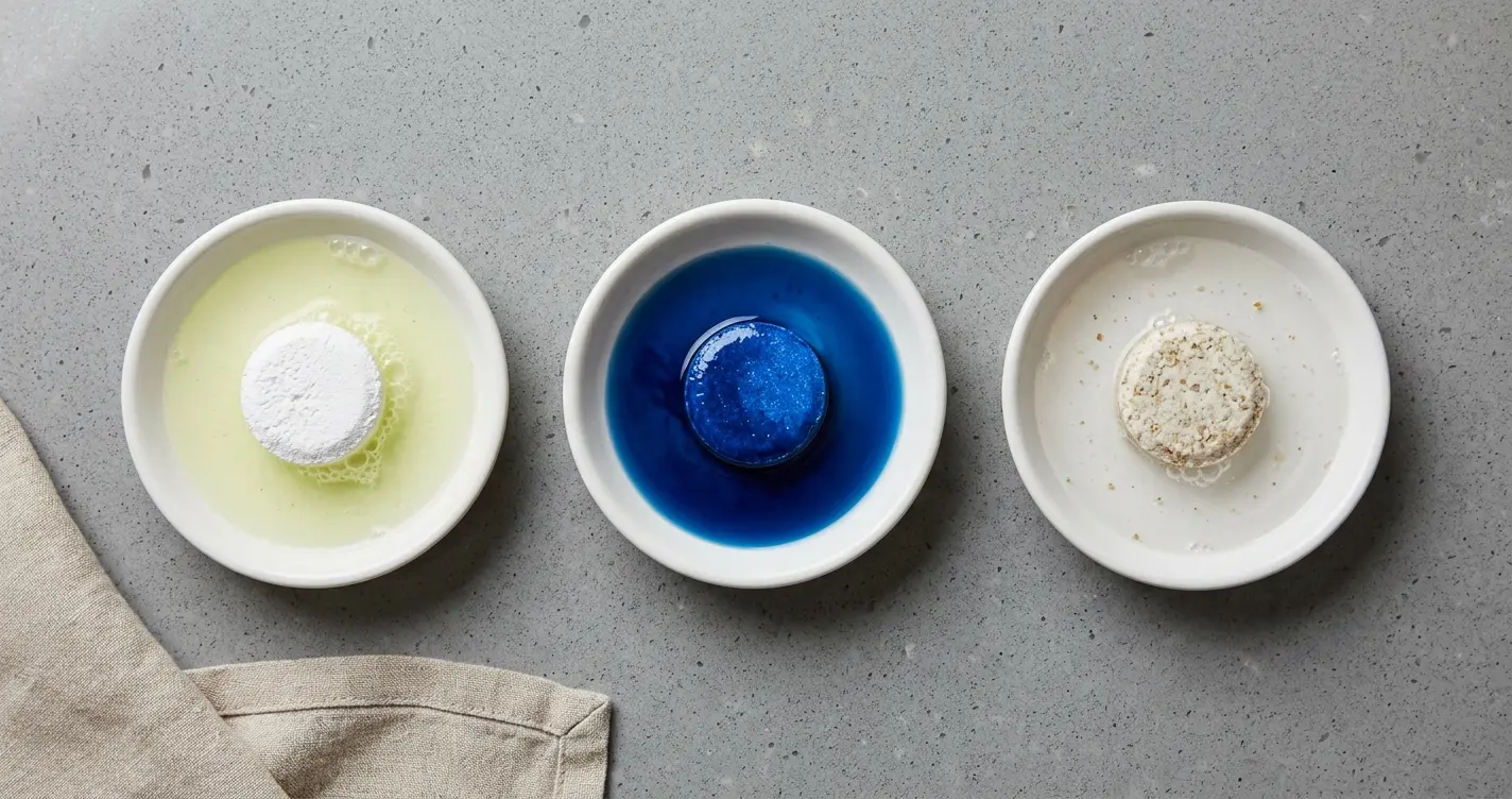Different toilet cleaning tablets Different toilet cleaning tablets