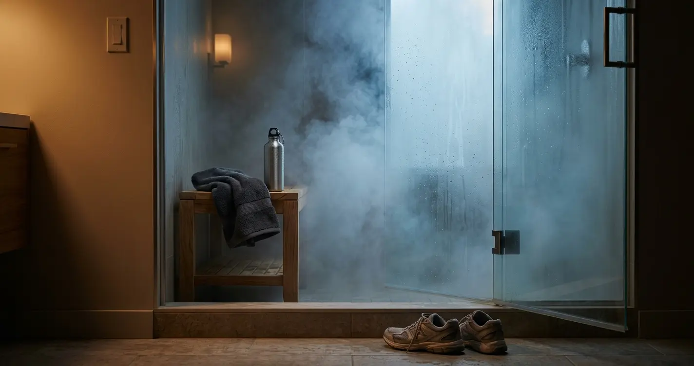 A bathroom where a bath bomb is used.