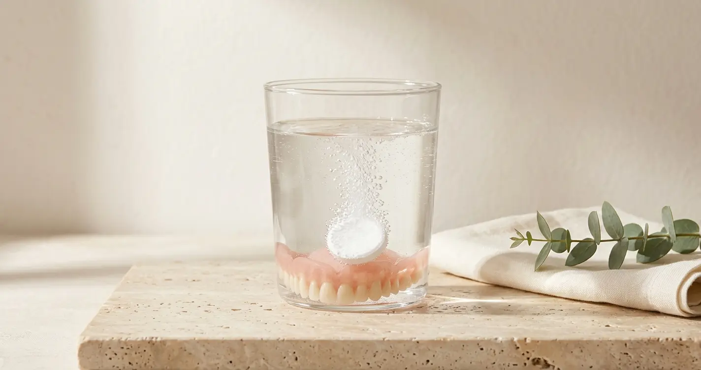 Denture cleaning tablets