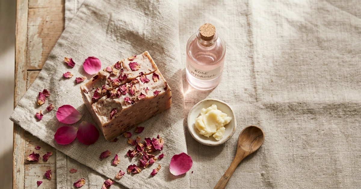 rose soap rose soap