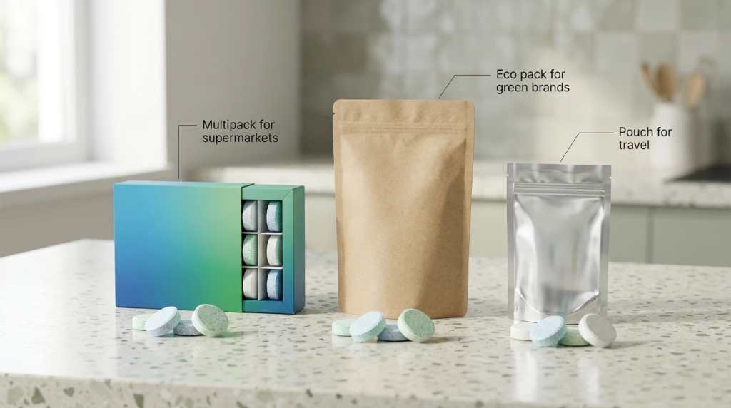 Different packaging Different packaging