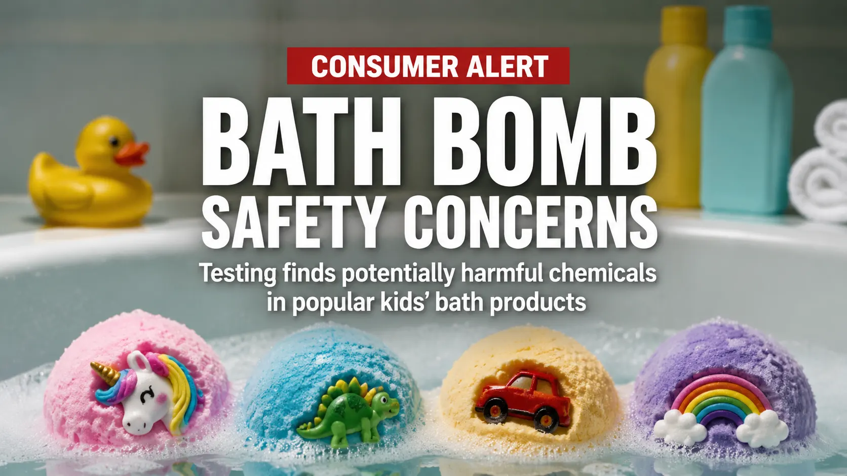 Are Bath Bombs Safe For Kids​