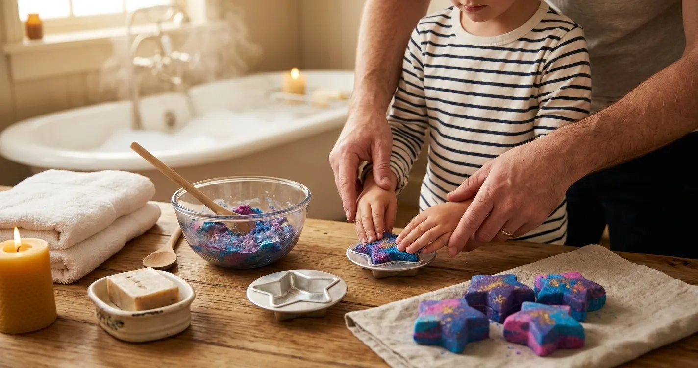 Homemade Bath Bombs For Kids: A Fun, Safe Bath Bomb The Whole Family Will Love
