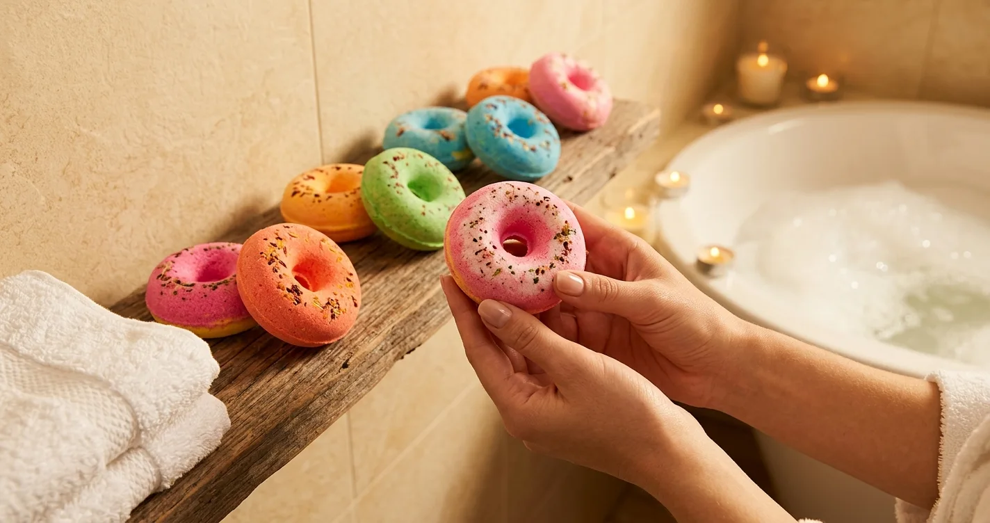 How To Make Donut Bath Bombs
