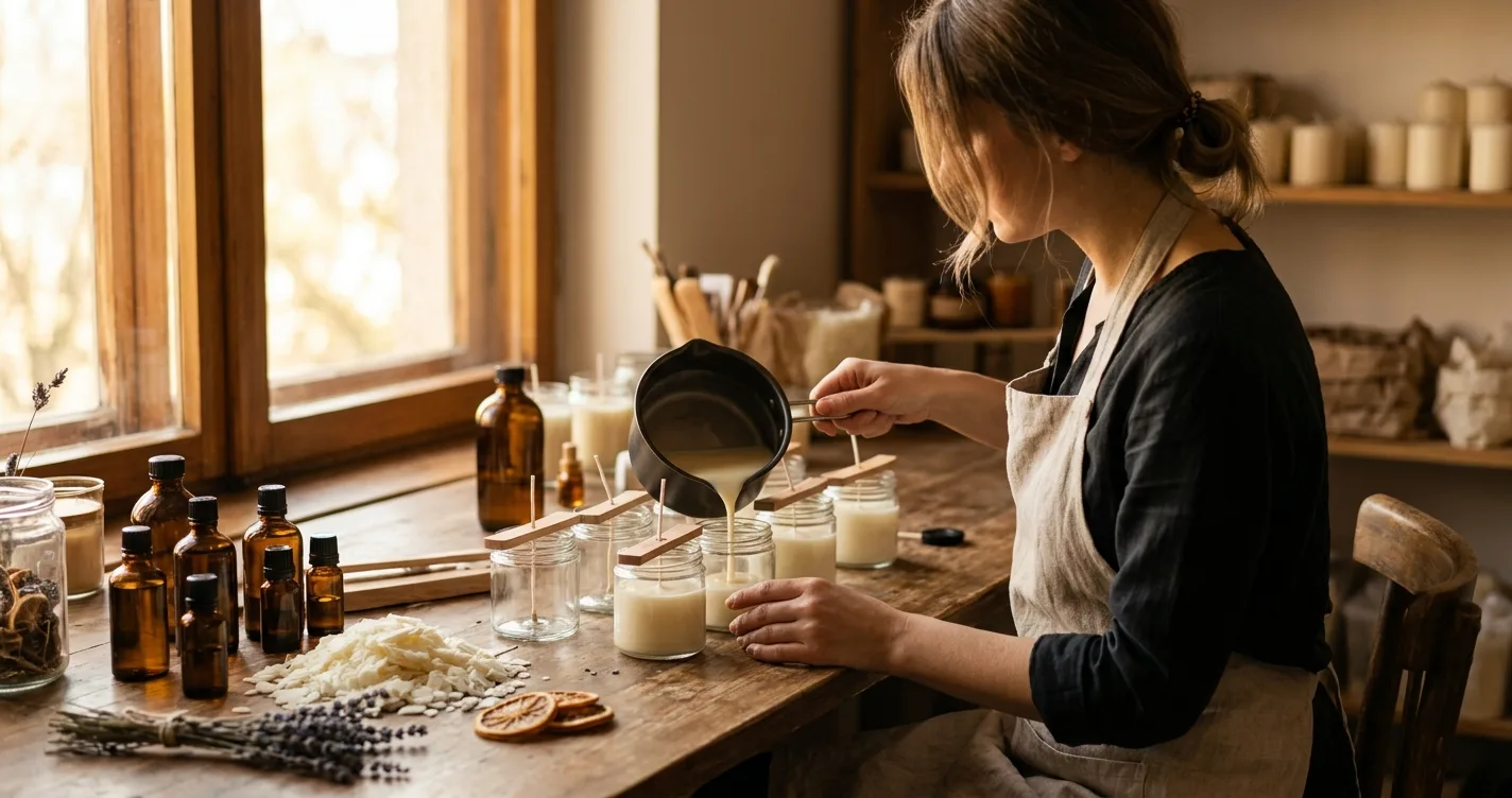 How To Make Homemade Scented Candles