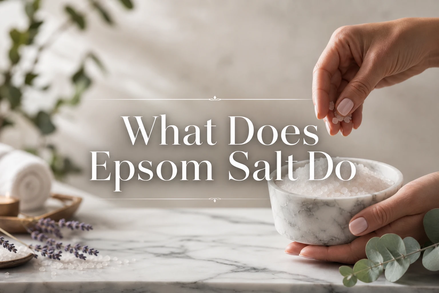What Does Epsom Salt Do？