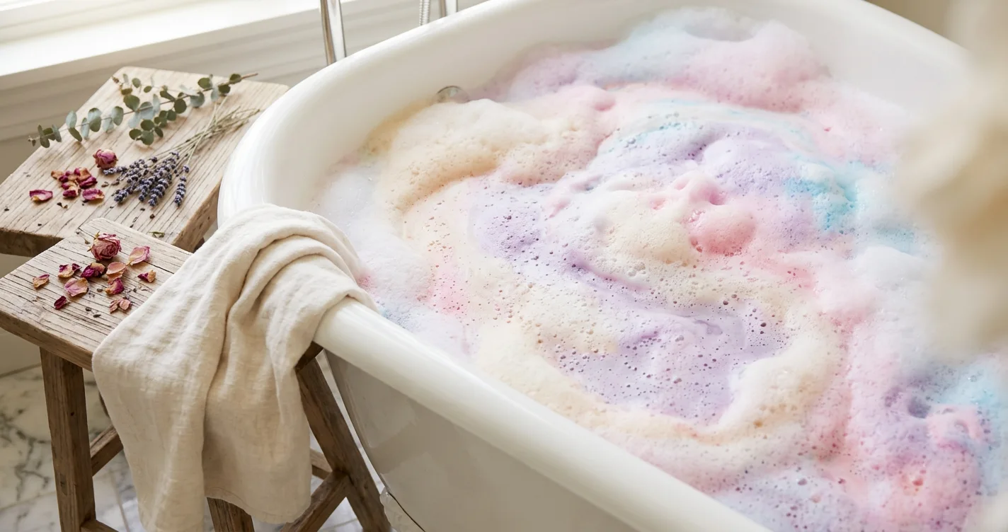 Do Colored Bath Bombs Stain Your Tub？