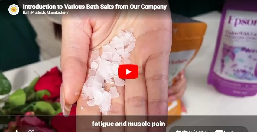 Introduce The Newly Launched Multi-Functional Bath Salt Products By Boyamy