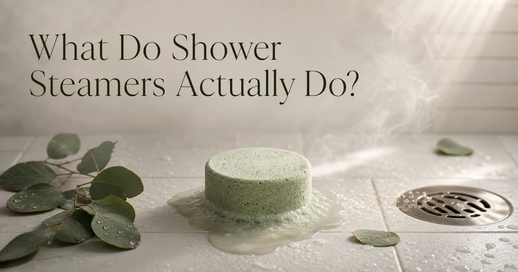 What Do Shower Steamers Do？