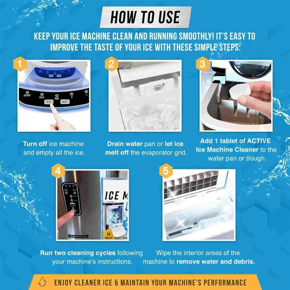 OEM Ice Machine Cleaning Tablets - Image 3