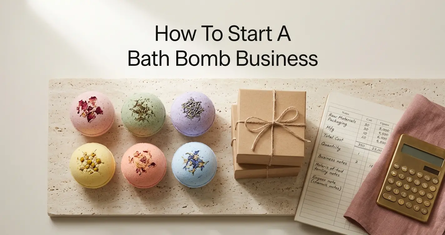 How To Start A Bath Bomb Business