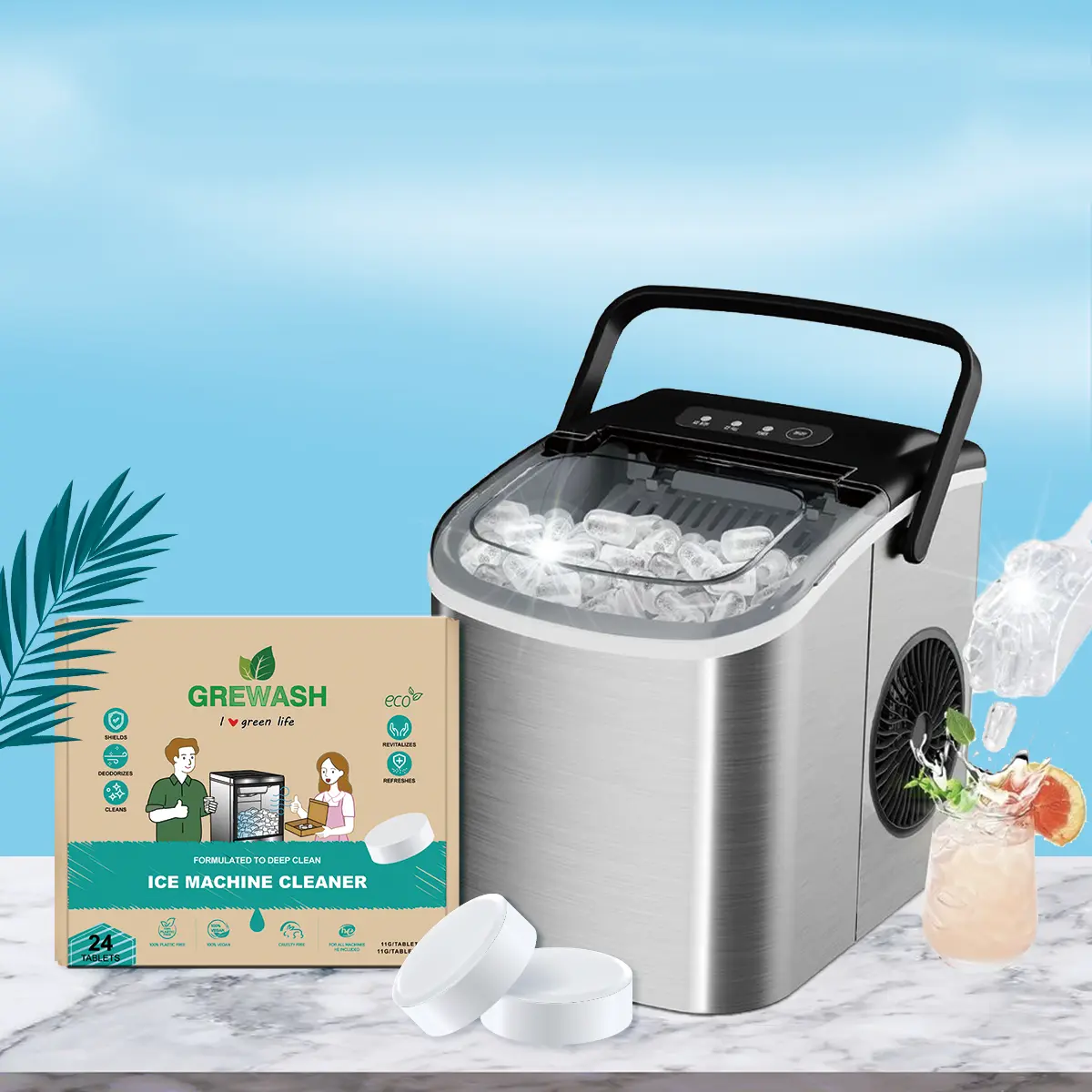 Ice Maker Cleaner Tablets​ - Image 2