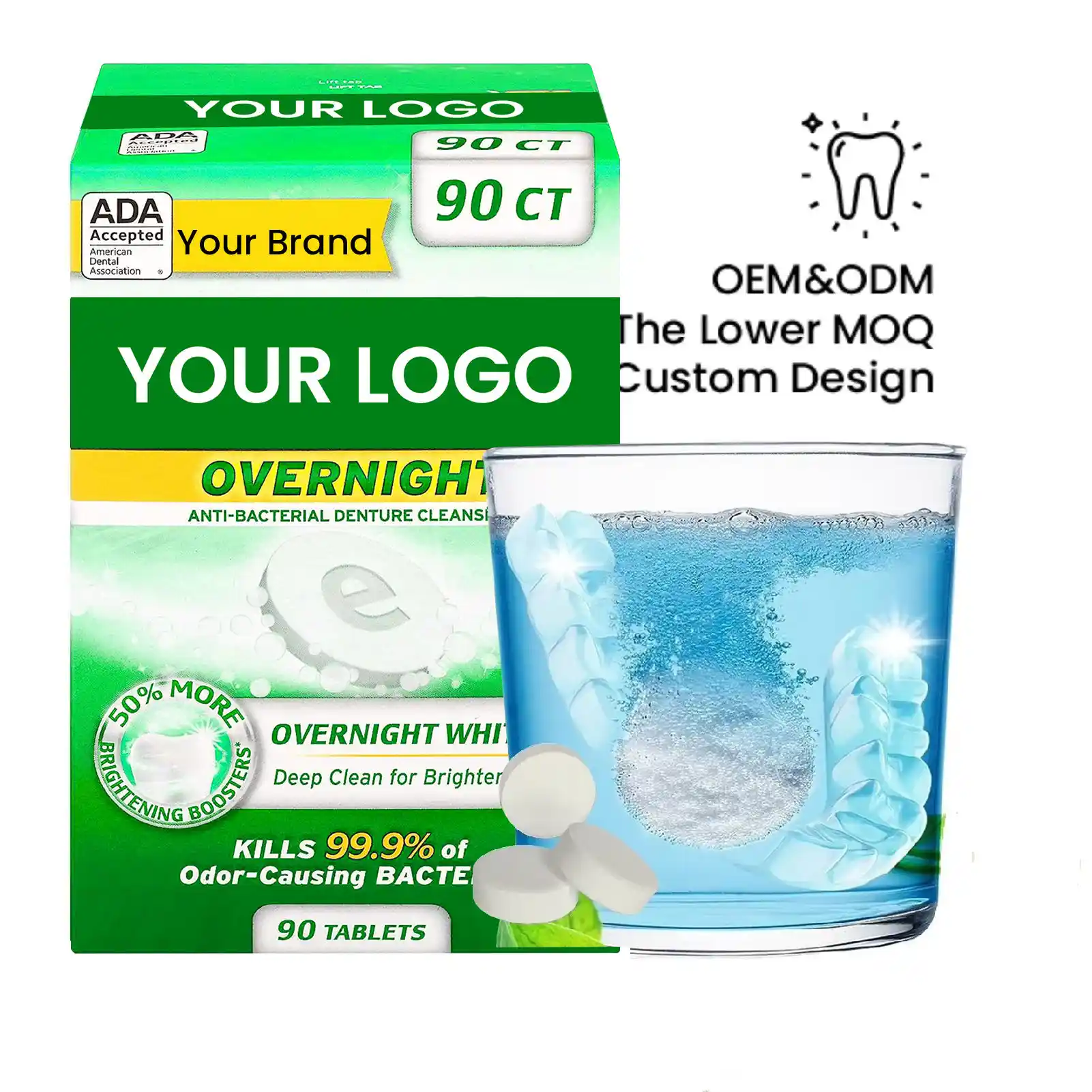 Mouth Guard Cleaning Tablets​
