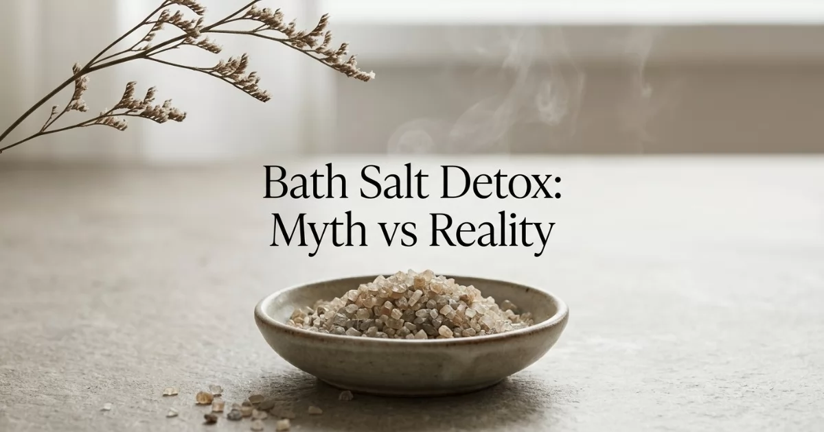 Bath Salt Detox: Myth Vs Reality — What The Science Actually Says