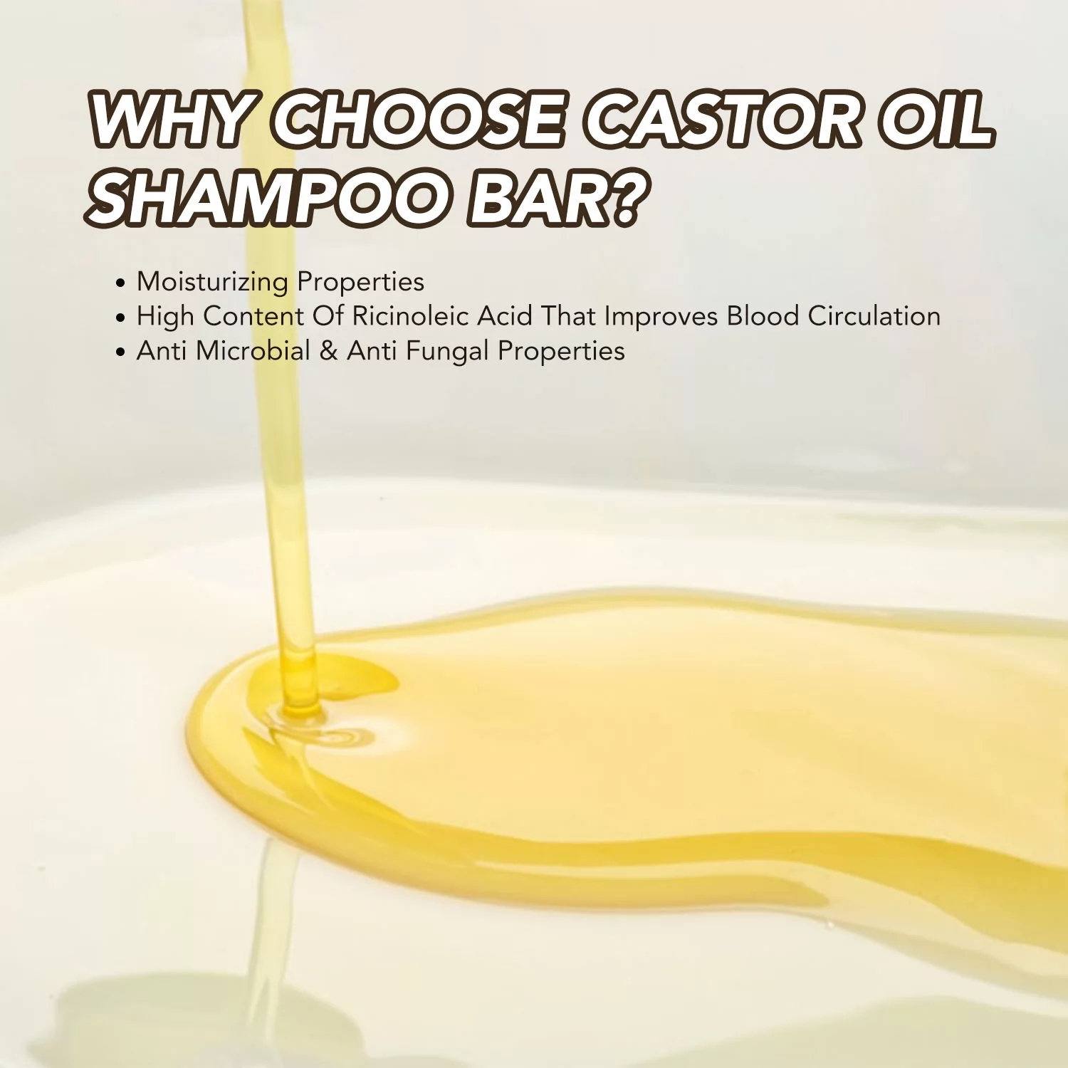 Castor Oil Shampoo Bar