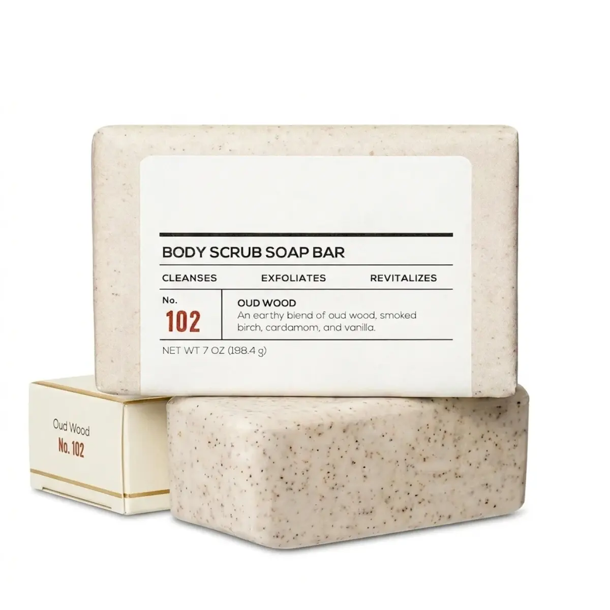Exfoliating Body Machine-Made Soap - Image 2