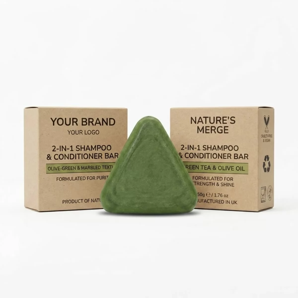 2-In-1 Shampoo And Conditioner Bar