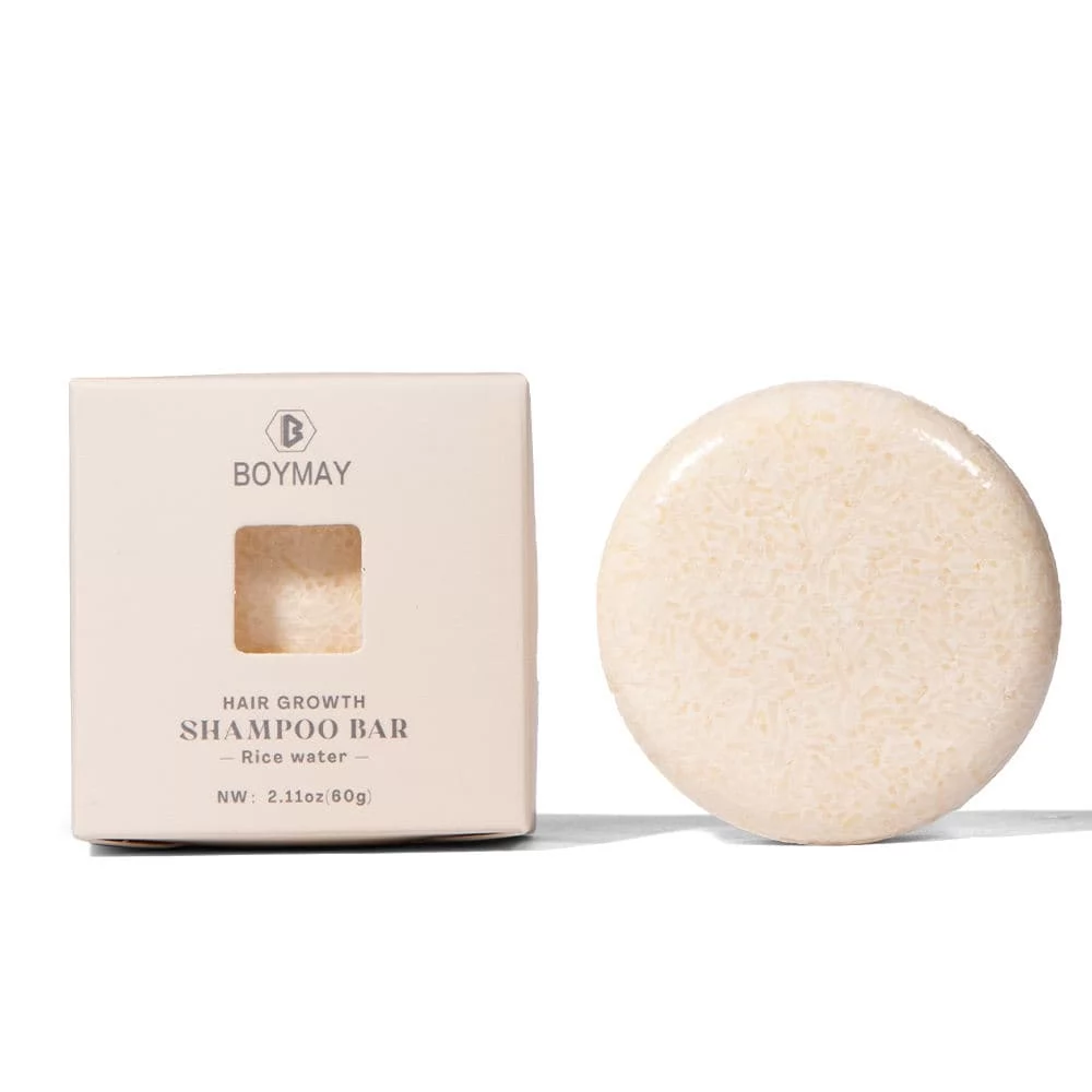 Private Label Natural Rice Water Protein Shampoo Bar