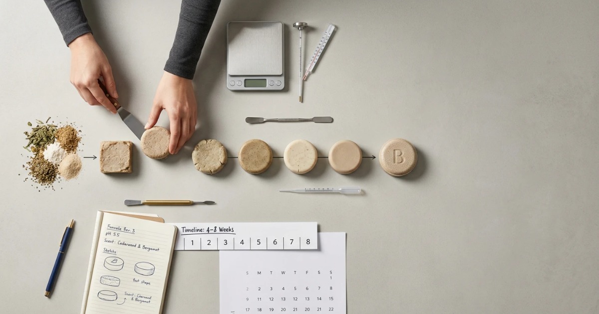 How Long Does It Take to Develop a Custom Shampoo Bar? A Complete Timeline Guide