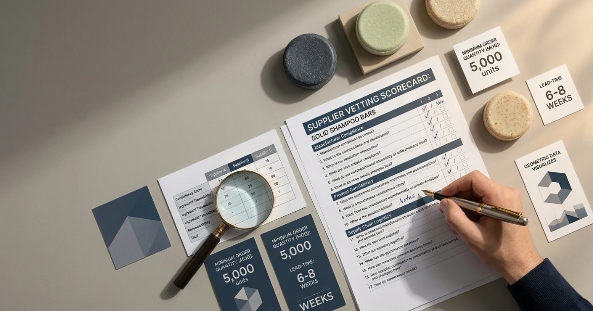 10 Questions to Ask a Shampoo Bar Manufacturer Before Placing an Order