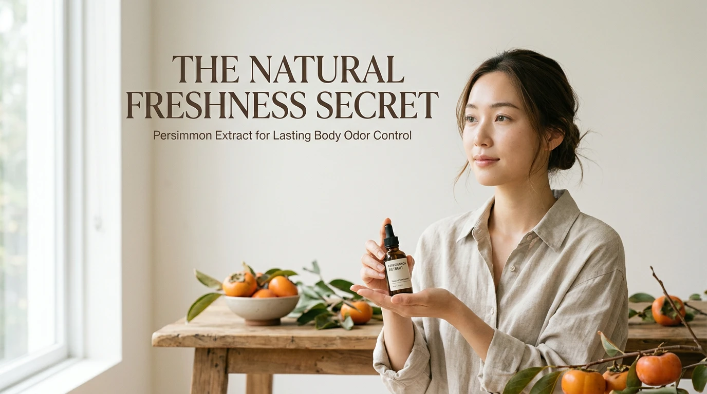 How Does Persimmon Extract Help Control Body Odor? A Natural Way To Stay Fresh