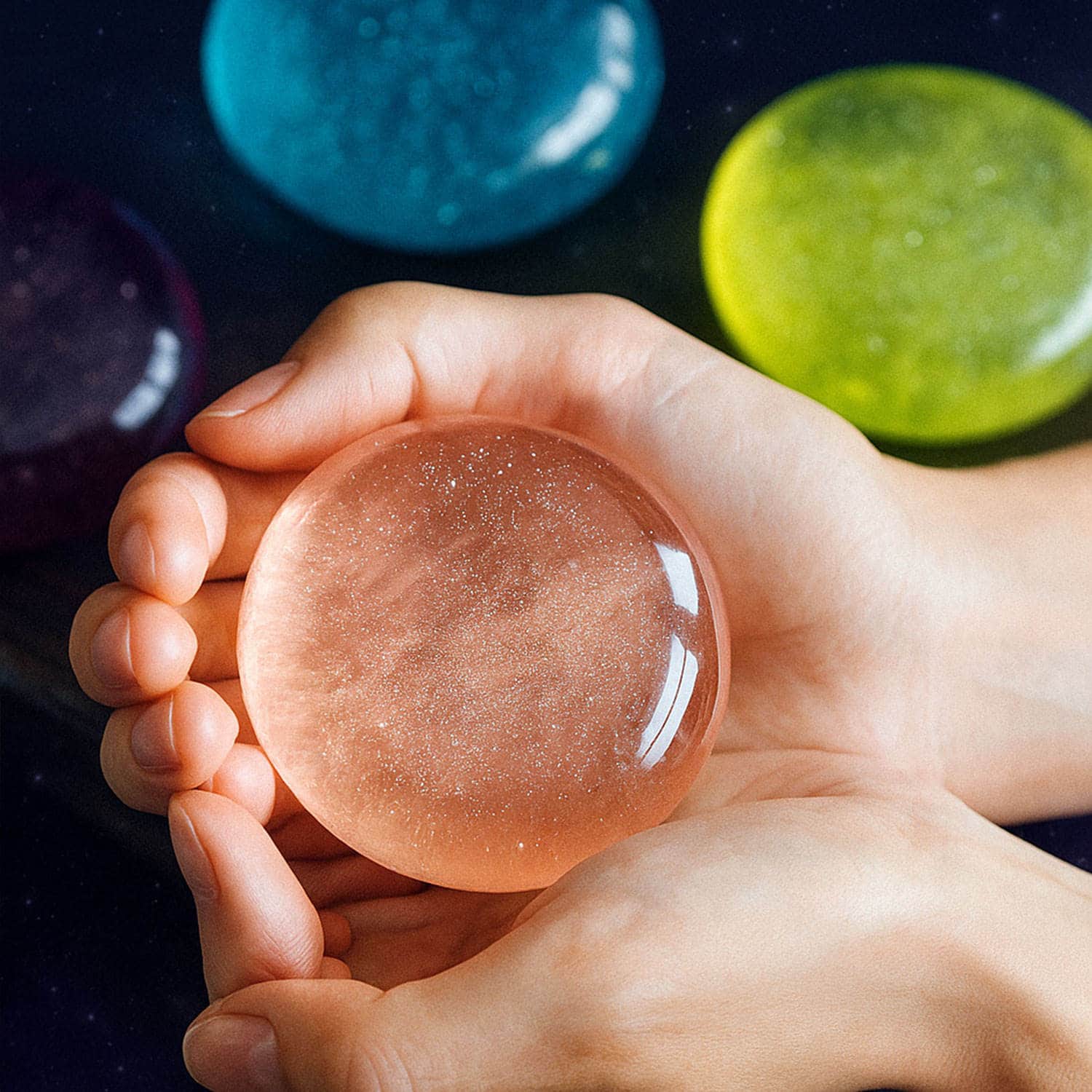 Private Label Galaxy Starry Sky Handmade Soap