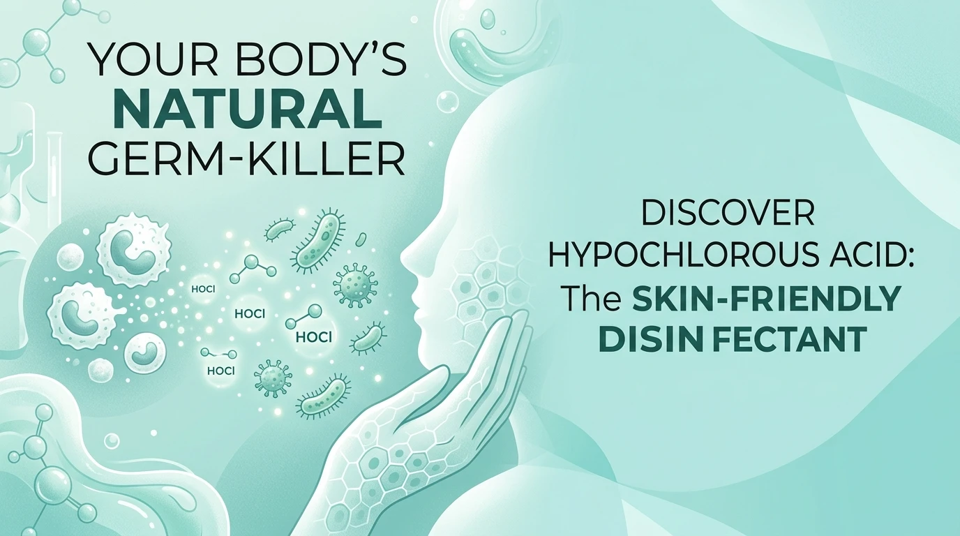 What Is Hypochlorous Acid? The Skin-Friendly Disinfectant Your Body Already Makes