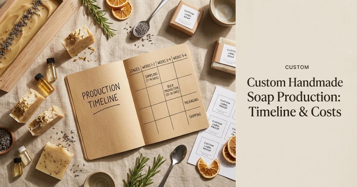 Custom Handmade Soap Production: Timeline & Costs