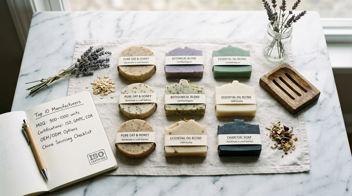10 Best Bulk Handmade Soap Manufacturers In China 2026