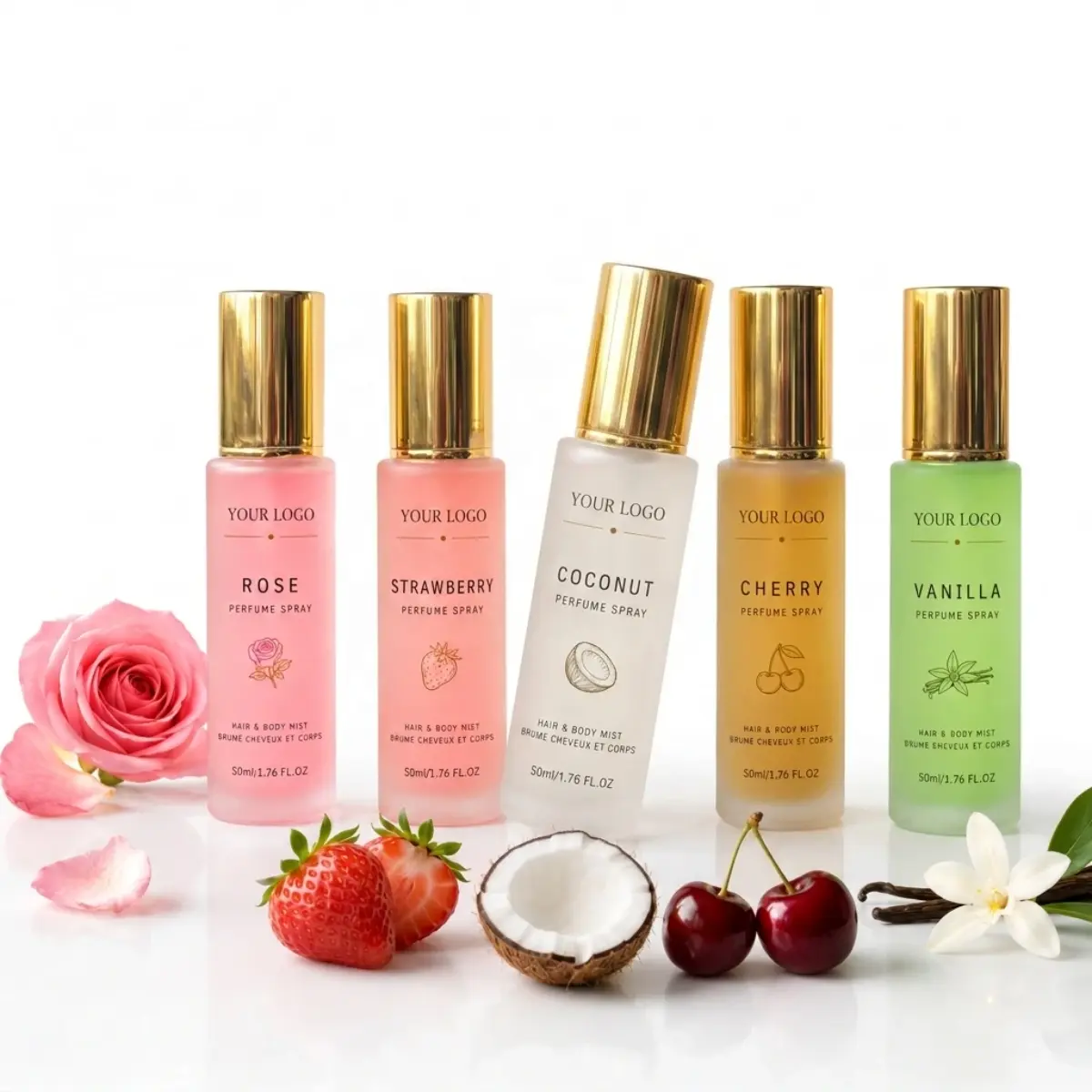 Private Label Long-Lasting Fragrance Body Spray