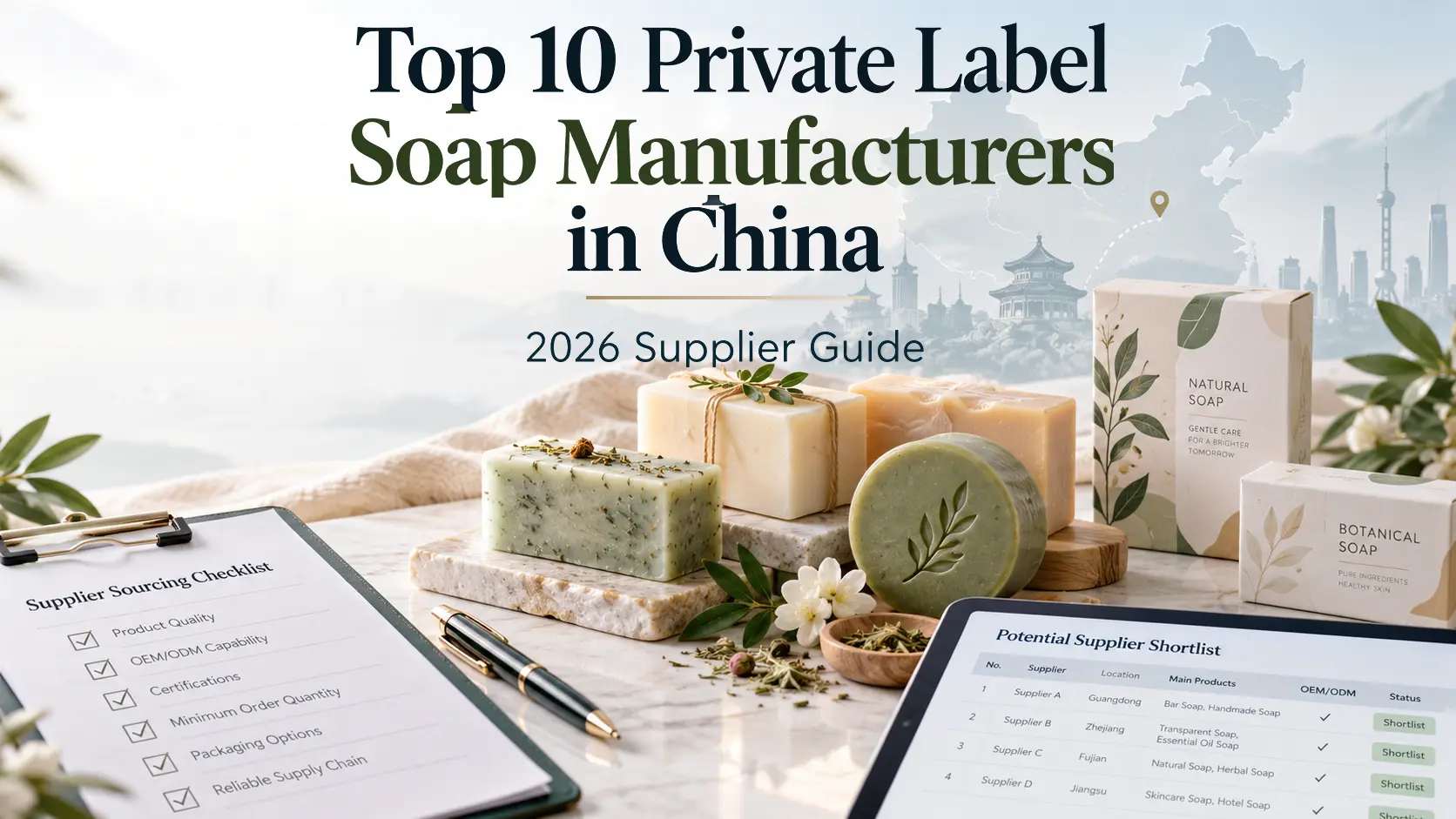 Top 10 Private Label Soap Manufacturers In China (2026)